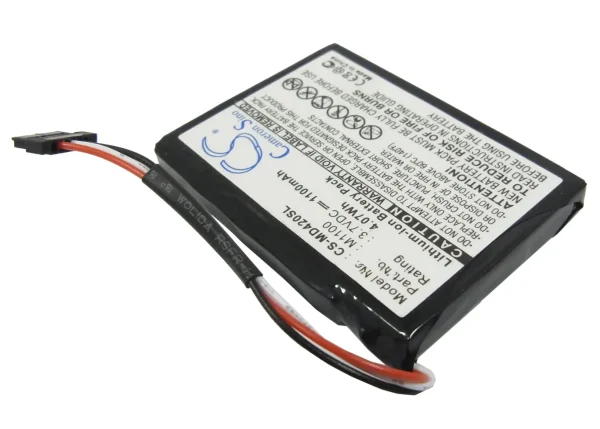 Medion GoPal E4230, GoPal E4240, GoPal E4245, Series Replacement Battery 1100mAh - Image 5