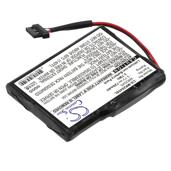 Magellan RoadMate 2045, RoadMate 2045T-LM, RoadMate 2055, RoadMate 2055T-LM Series Replacement Battery 720mAh - Image 2