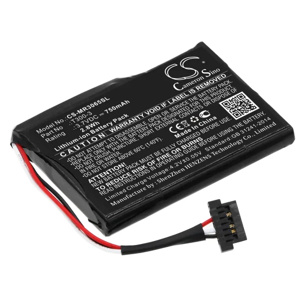 Magellan RM5220SGLUC, RoadMate 3055, RoadMate 3055-MU, RoadMate 3055T-LM Series Replacement Battery 750mAh / 2.78Wh - Image 5