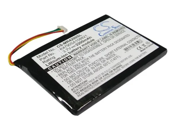 Magellan Maestro 4200, Maestro 4210, Maestro 4220, Maestro 4250 Series Replacement Battery 2200mAh - Image 3