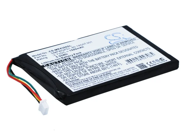 Magellan Maestro 4300, Maestro 4350, Maestro 4370, Series Replacement Battery 1500mAh / 5.55Wh - Image 3