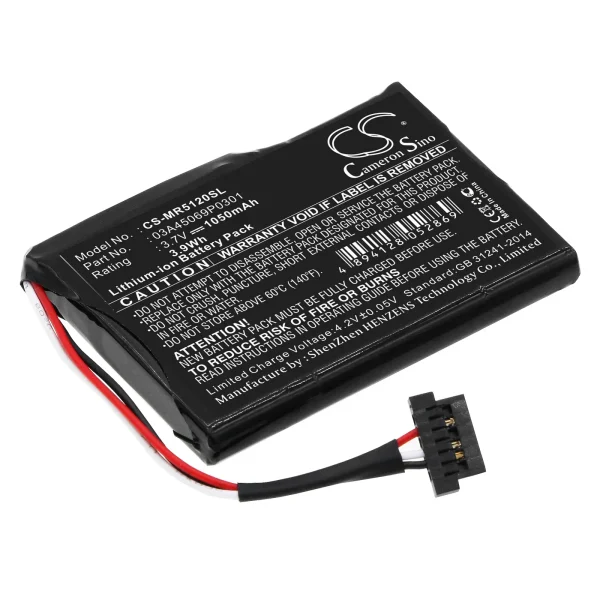 Magellan RoadMate 5045, RoadMate 5045LM, RoadMate 5045MU, RoadMate 5045TEU Series Replacement Battery 1050mAh - Image 4