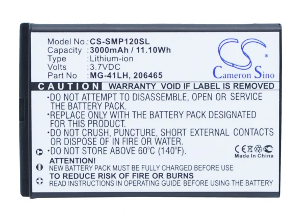 Hemisphere GPS XF1, XF1 Series Replacement Battery 3000mAh / 11.10Wh