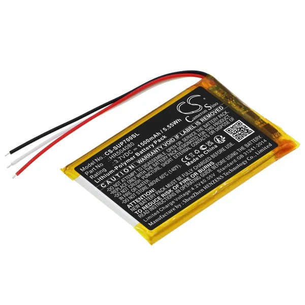 SERIOUX UPQ700, URBAN PILOT UPQ700 Series Replacement Battery 1500mAh / 5.55Wh - Image 2