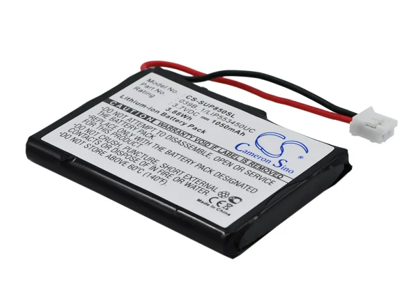 Microtracker 01-065-0624-0, 01-065-0625-0, GPRS, SMS Series Replacement Battery 1050mAh - Image 5