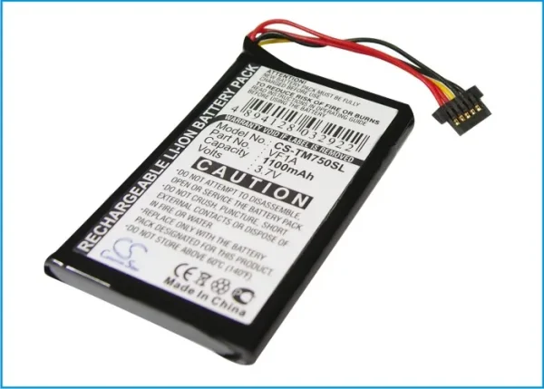 TomTom 4CP0.002.06, Go 740 Live, Go 740TM, Go 750 Series Replacement Battery 1100mAh - Image 2