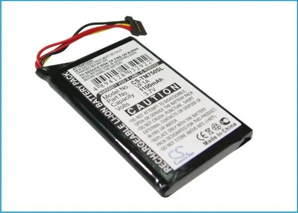 TomTom 4CP0.002.06, Go 740 Live, Go 740TM, Go 750 Series Replacement Battery 1100mAh - Image 5