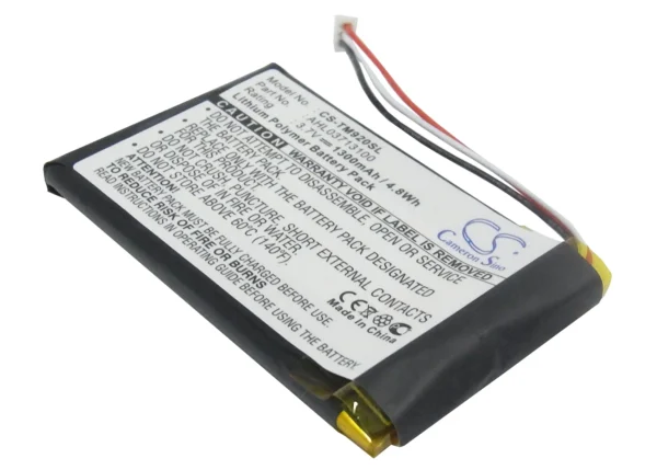 TomTom 340S LIVE XL, Go 920, Go 920T, Go XL330 Series Replacement Battery 1300mAh / 4.81Wh - Image 3