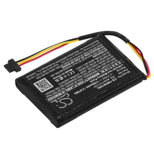 TomTom 4FA60, Go 610, Go Essential, Series Replacement Battery 1100mAh / 4.07Wh - Image 4