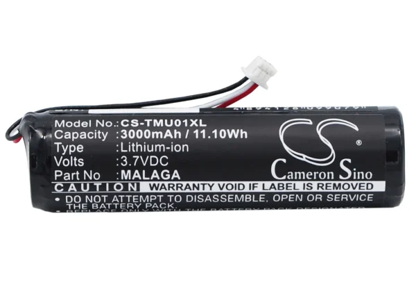 TomTom 4GC01, 4K00.001, 4K00.13, Rider Series Replacement Battery 3000mAh / 11.10Wh