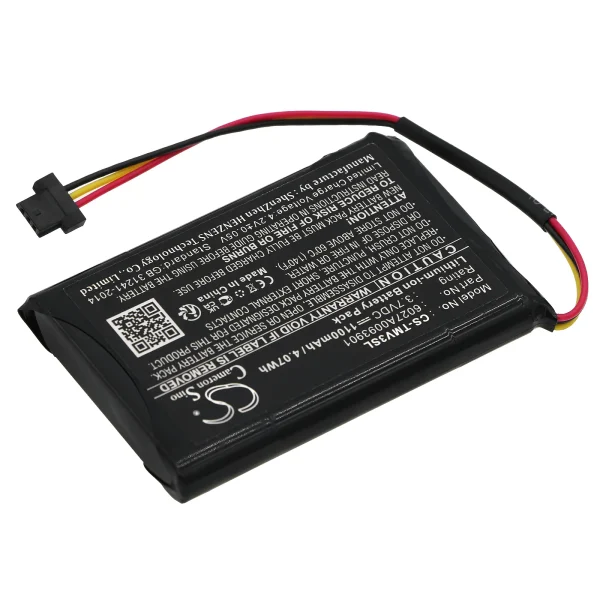 TomTom 4EM0.001.01, N14644, V3, XL IQ Series Replacement Battery 1100mAh / 4.07Wh - Image 4