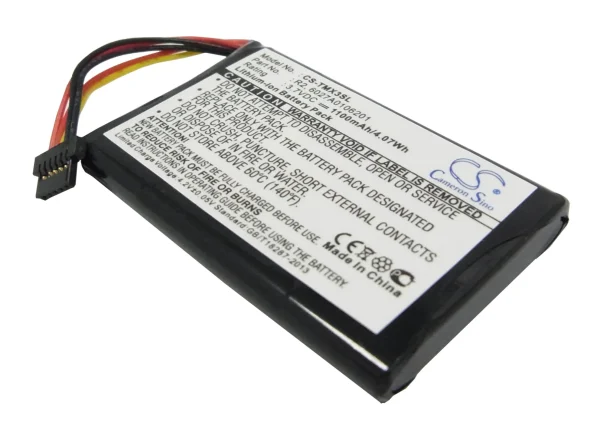 TomTom 1EP0.029.01, 4EP0.001.02, 5EP0.029.01, XXL IQ Routes Series Replacement Battery 1100mAh / 4.07Wh - Image 5